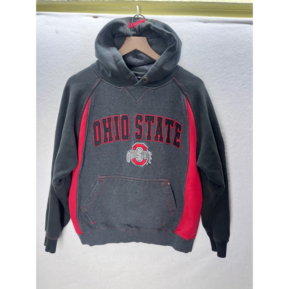Colosseum Athletics Hoodie Men Medium Grey Ohio State Buckeyes NCAA 3327